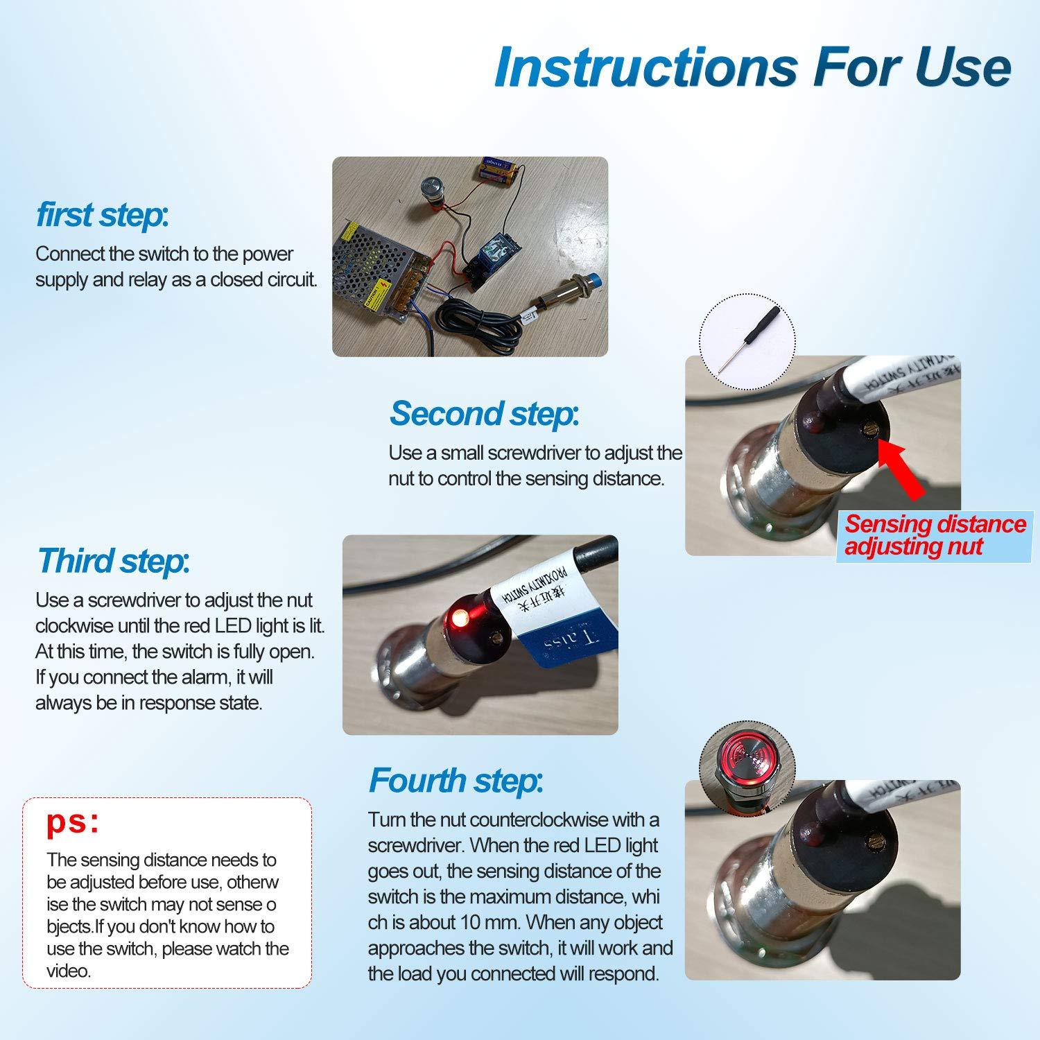 Interruptor de Proximidad Capacitivo Taiss LJC18A3-H-Z/AX 1-10mm