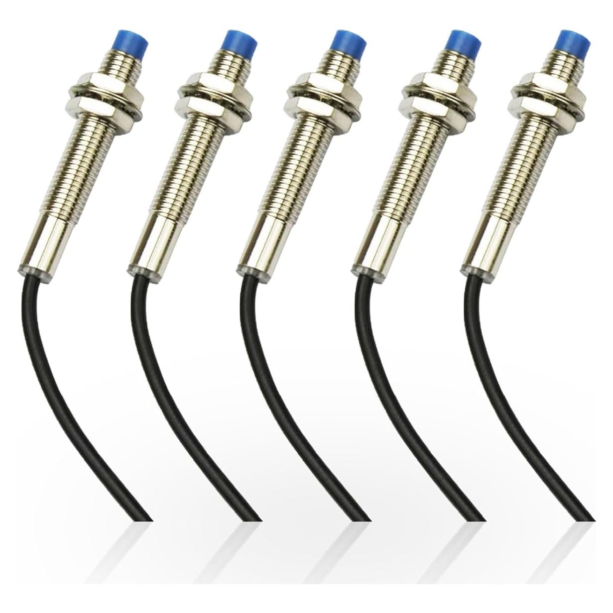 5 Pcs Interruptor Sensor Proximidad Inductivo NPN M8 2mm DC6-36V