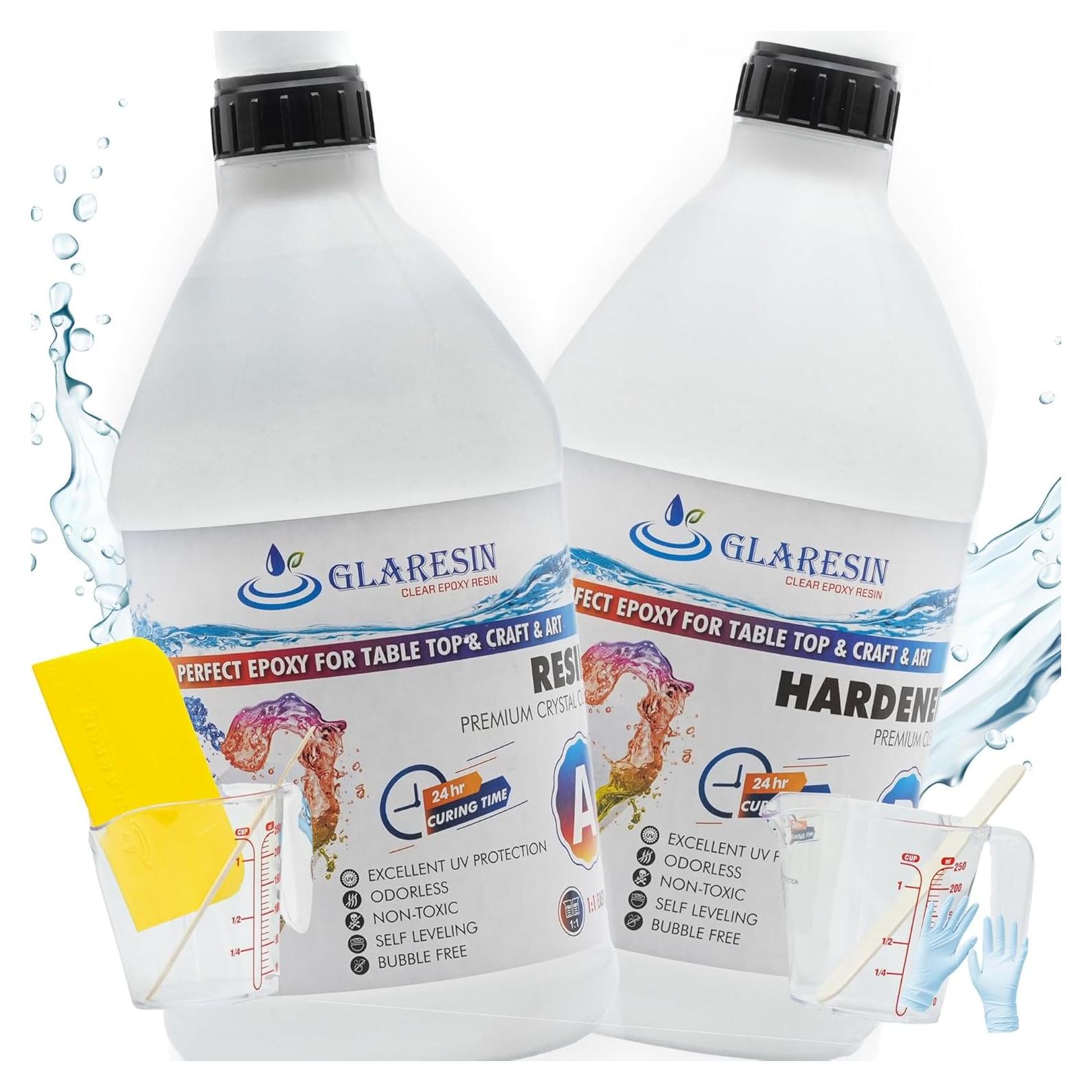 Kit de Resina Epóxica Clara 3.78L ARCMARIN Sin Burbujas