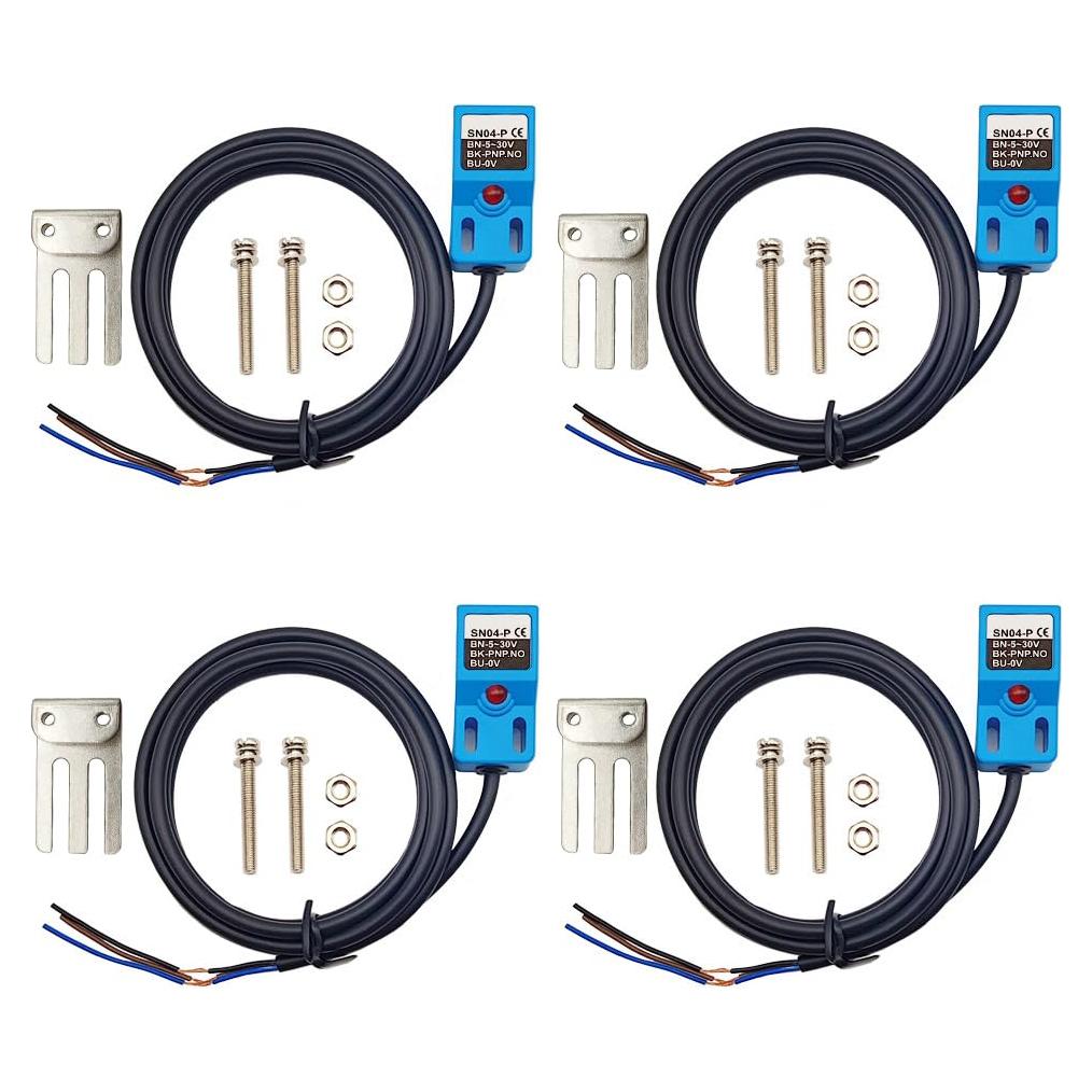 Sensor de Proximidad Inductivo Haldzemo SN04-P PNP NO 4mm