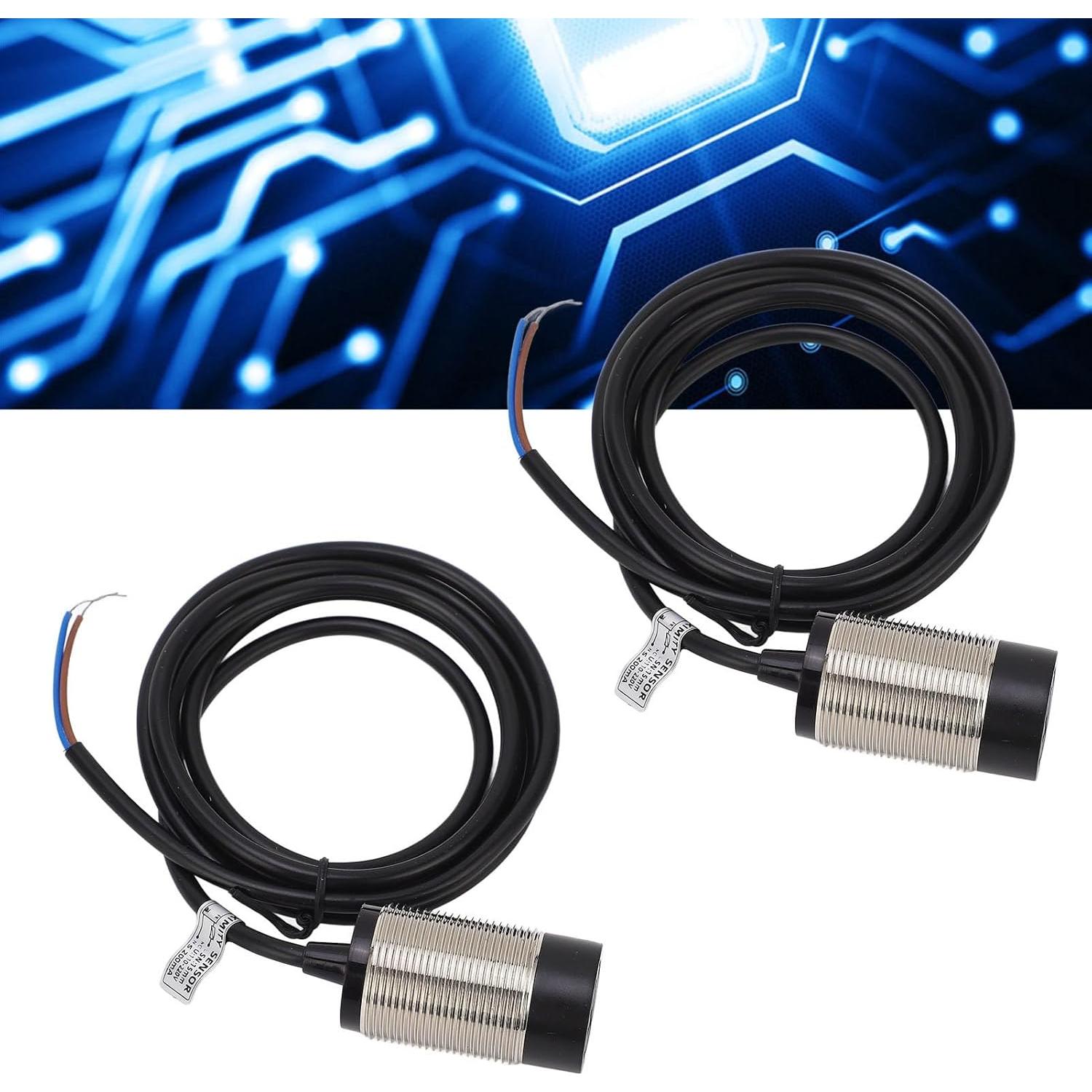 Interruptor de Proximidad Inductivo Hyuduo 30mm IP67 2 Hilos