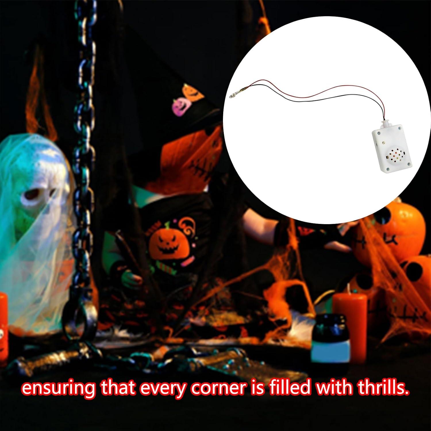 Sensor de Sonido Halloween Genérico Altavoz Gritos 6.5cm