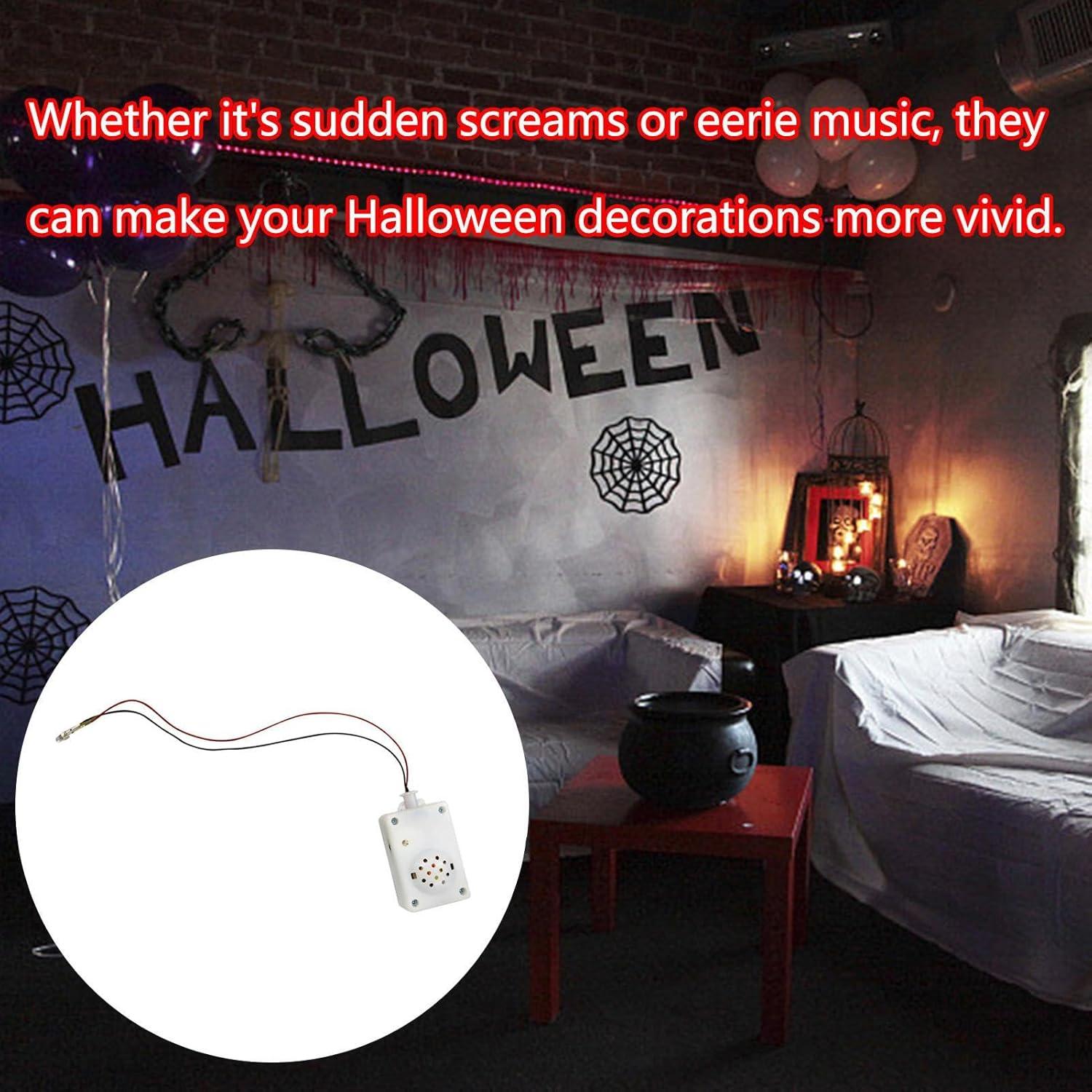 Sensor de Sonido Halloween Genérico Altavoz Gritos 6.5cm