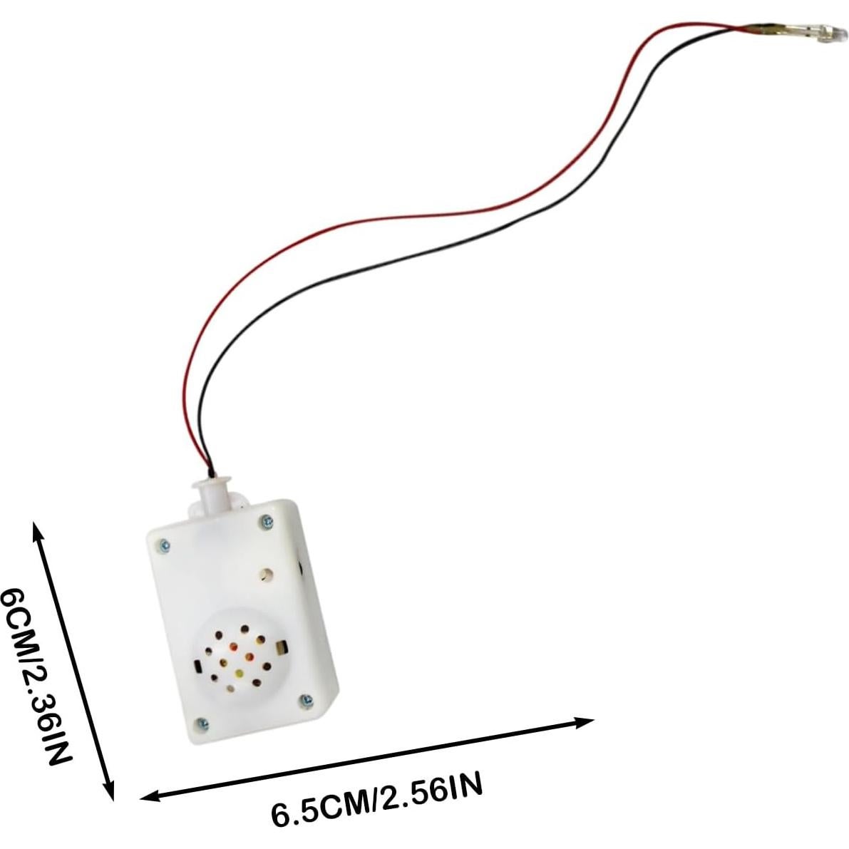 Sensor de Sonido Halloween Genérico Altavoz Gritos 6.5cm