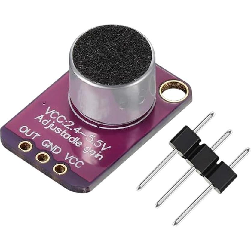 Módulo Sensor de Sonido Max9814 con Amplificador AGC NINKAHURITYS