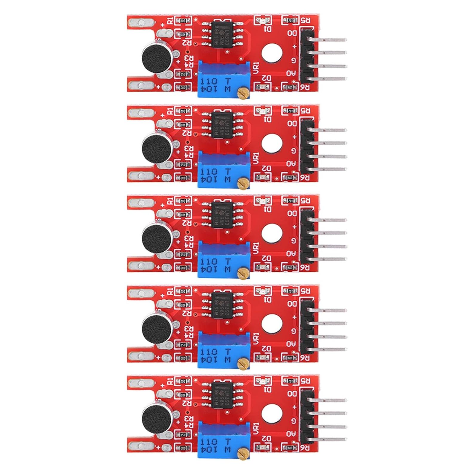 Módulo Sensor de Sonido YOUTHINK KY-038 5 Pcs Alta Sensibilidad