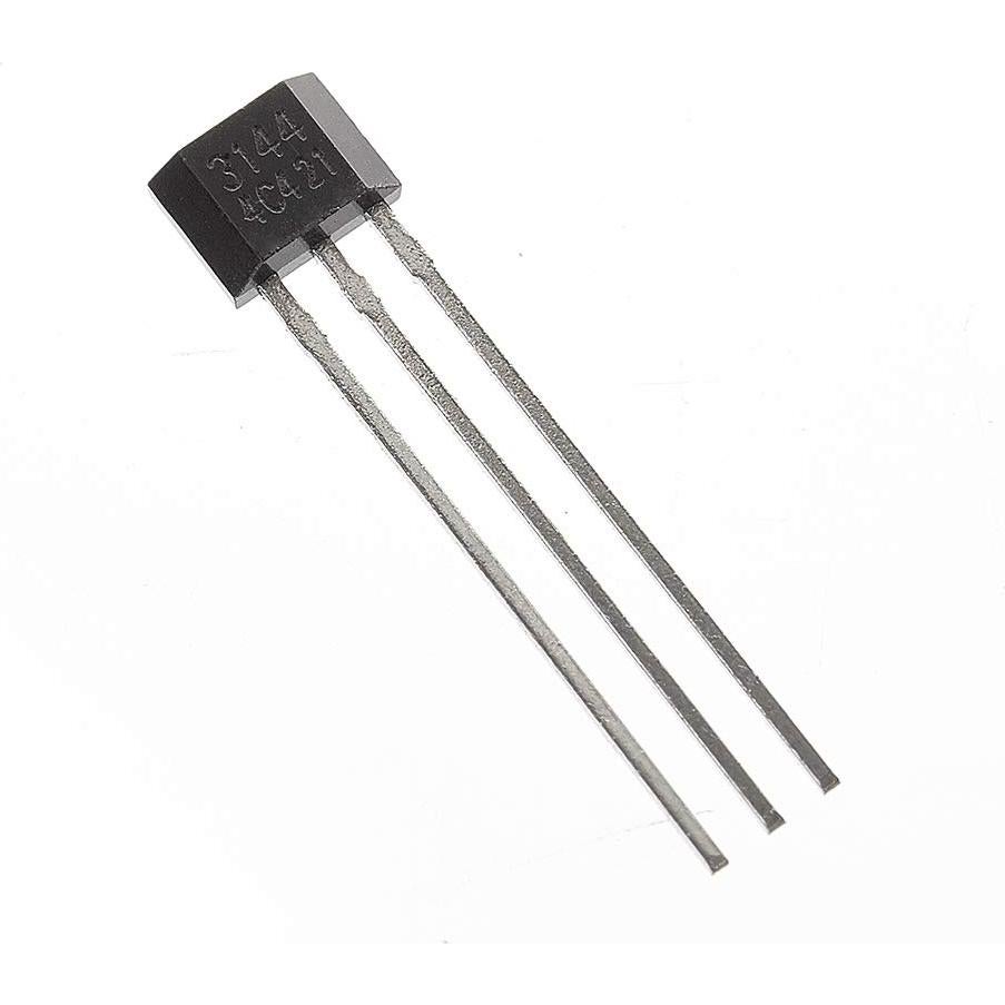 10 Sensores de Efecto Hall A3144 Bridgold 3 Pines 25mA