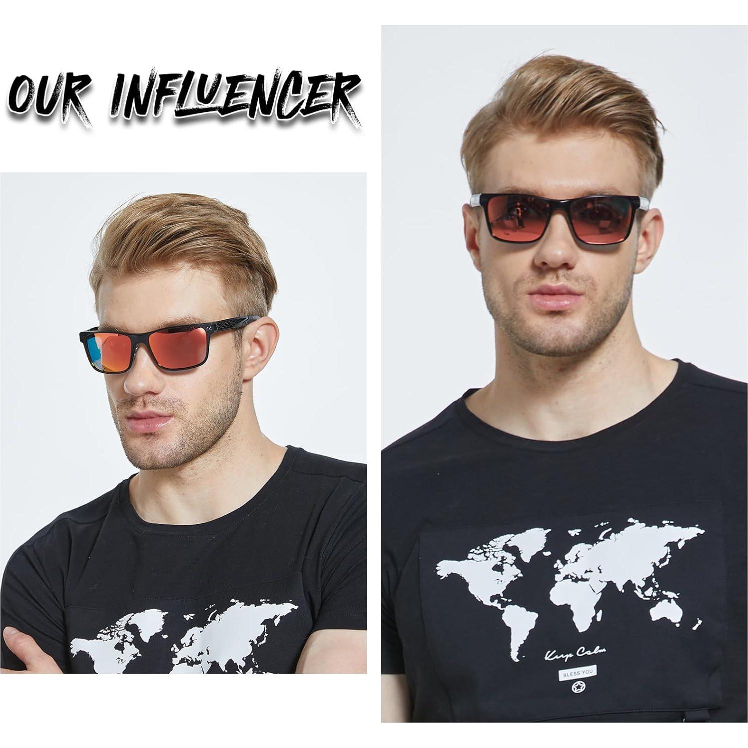 Gafas de sol polarizadas DUCO 8207 ligeras UV400 para hombres