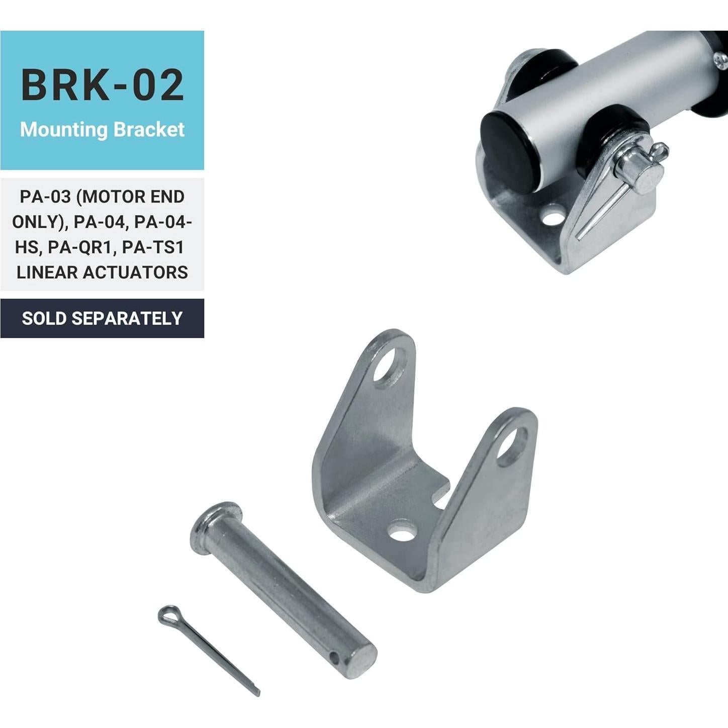 Actuador Lineal 12V Progressive Automations PA-04 61cm 408kg