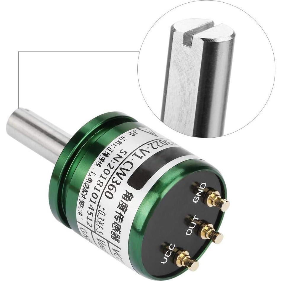 Sensor de Ángulo Hall Oubit 360° 12 Bits 0.088° Precisión