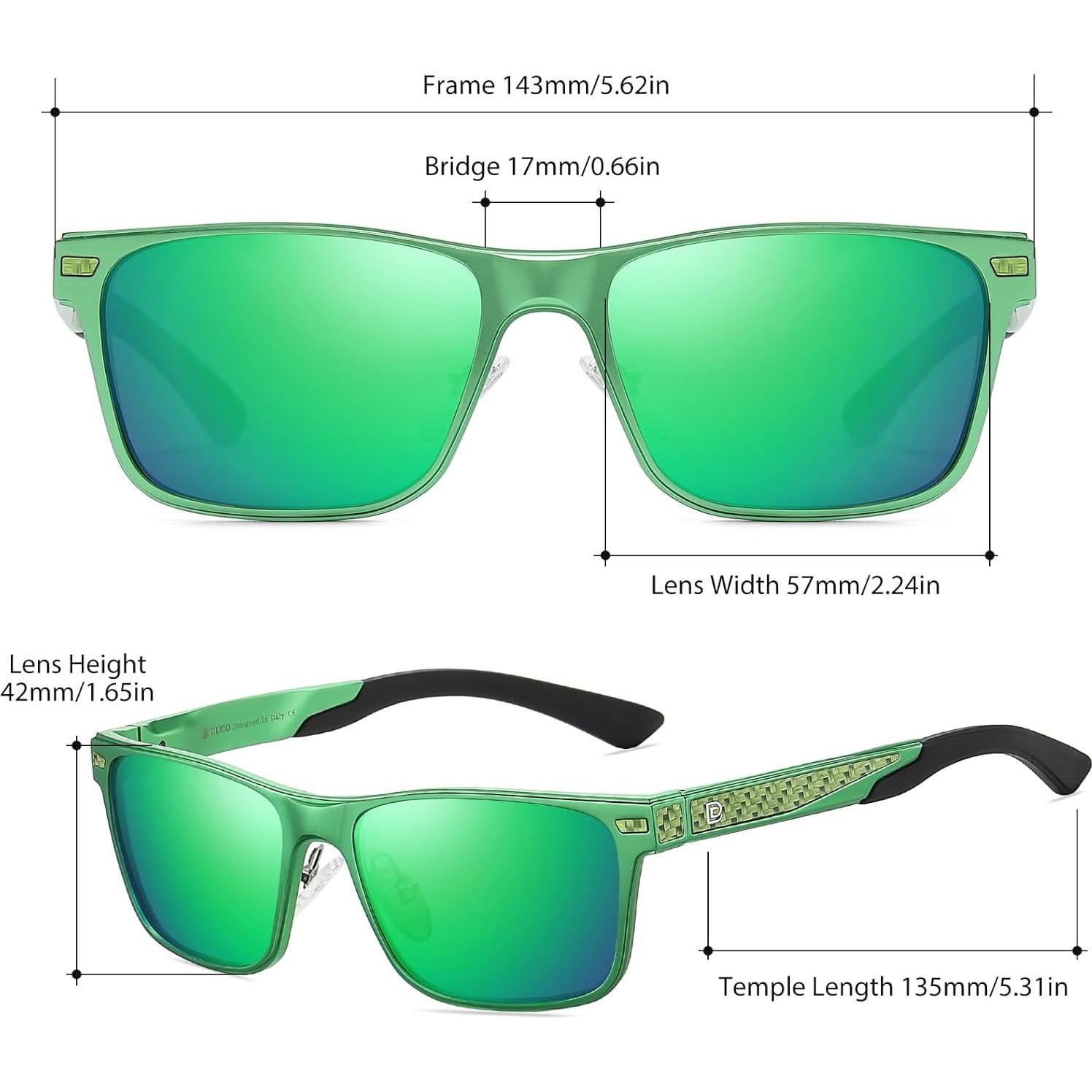 Gafas de sol DUCO 8207 polarizadas UV400 para hombres