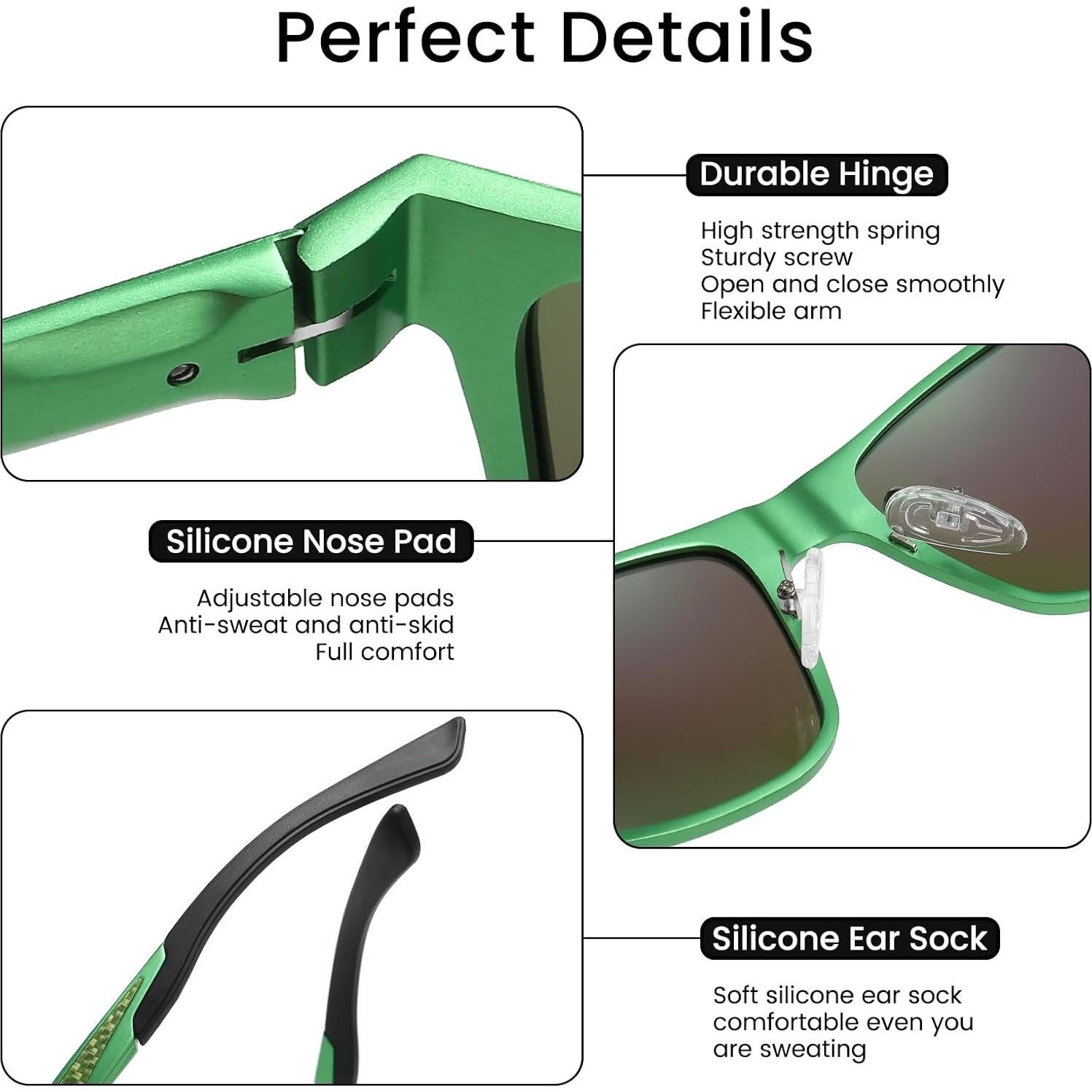 Gafas de sol DUCO 8207 polarizadas UV400 para hombres