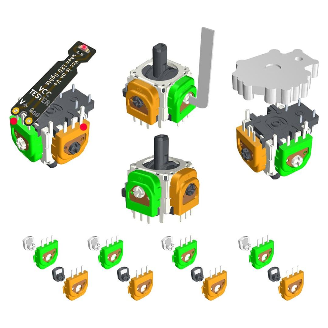 Kit de Reemplazo Joystick Hall ElecGear HL-FU para PS4/PS5/Xbox