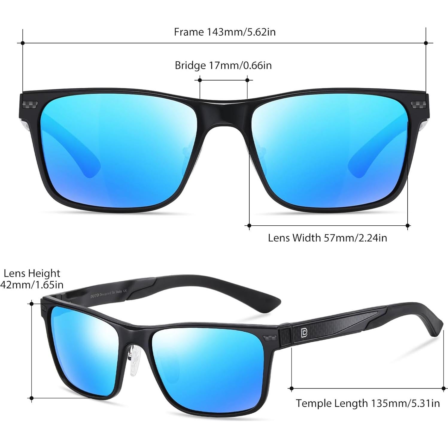 Gafas de sol DUCO 8207 polarizadas UV400 para hombres