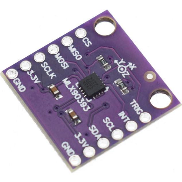 Sensor Digital 3D MLX90393 de Efecto Hall - 2 Piezas