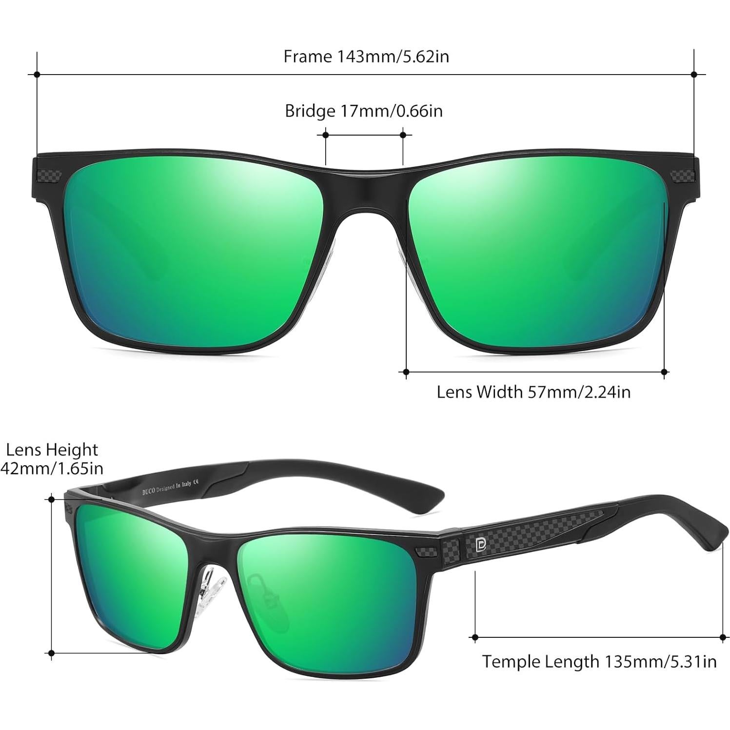 Gafas de sol DUCO 8207 polarizadas UV400 para hombres