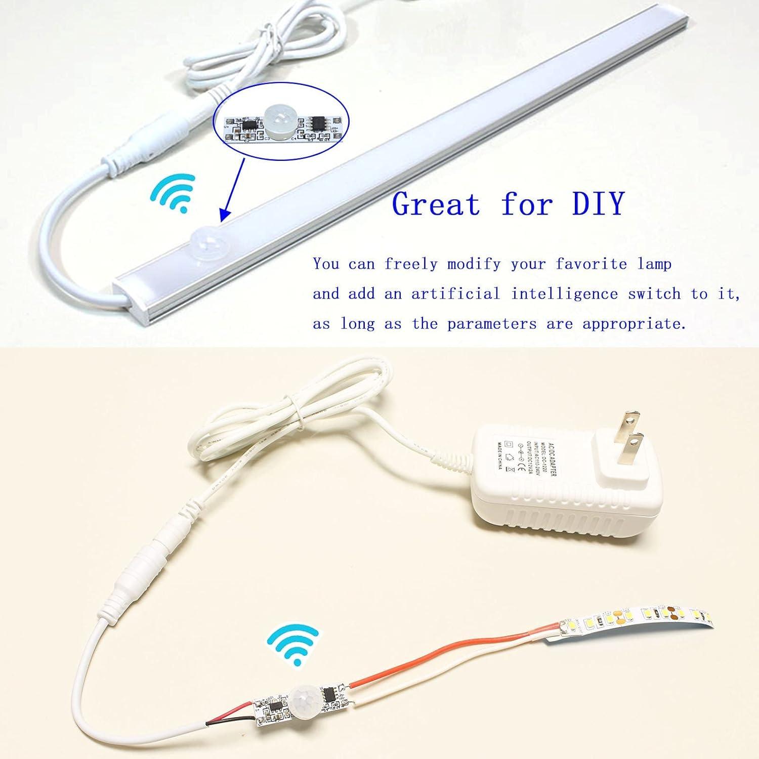 Interruptor de Sensor de Movimiento PIR HCSM 3 Piezas 1037