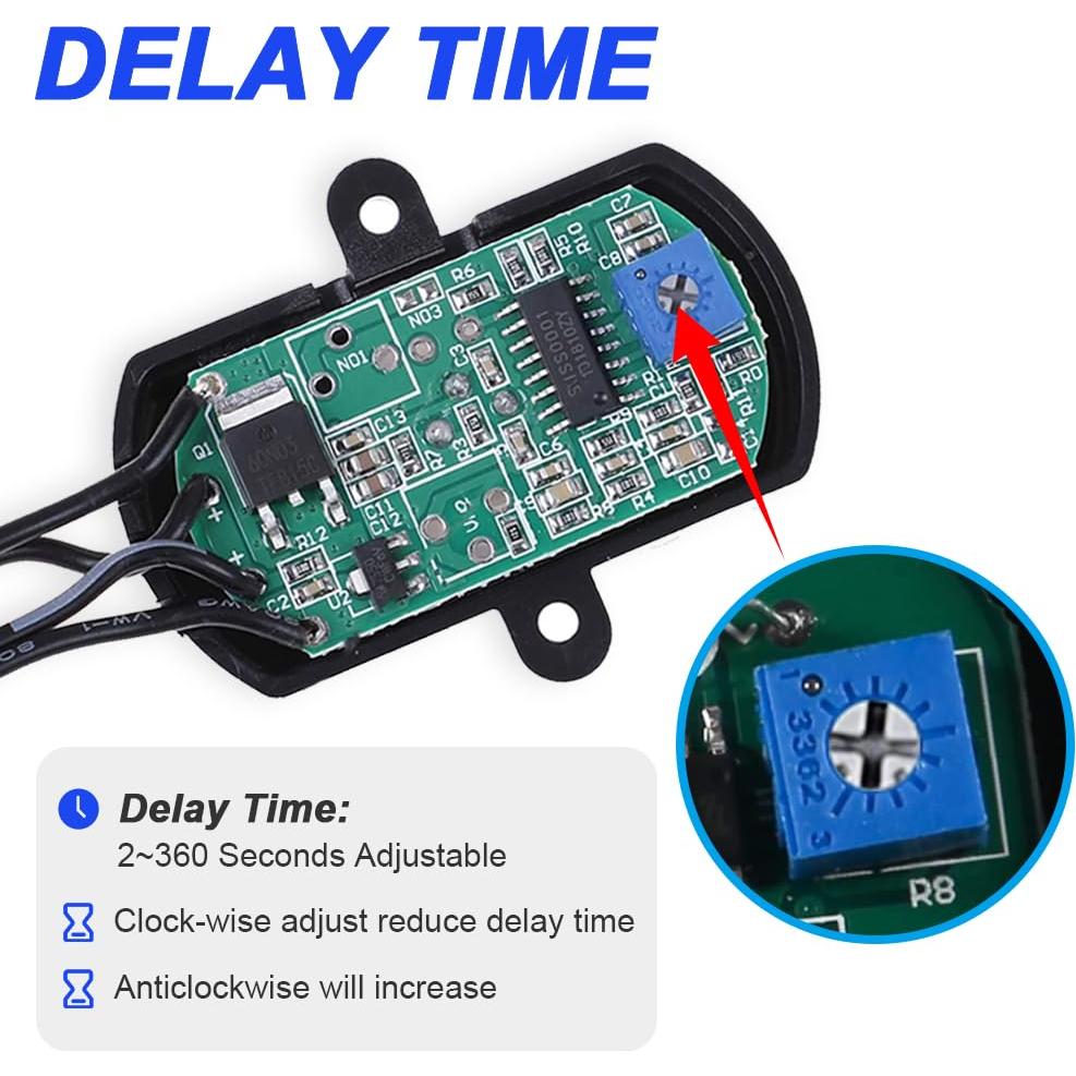 Interruptor de Sensor de Movimiento PIR USB 5V DKARDU - 2 Paquete