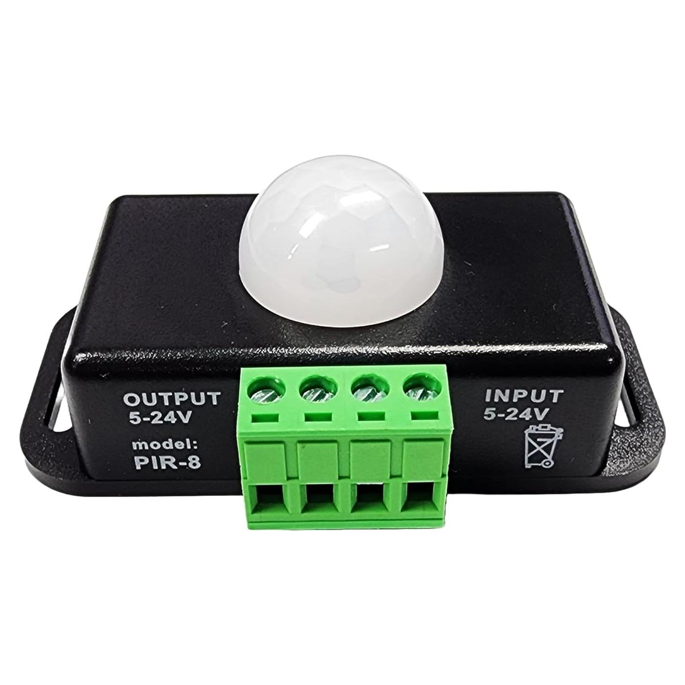 Controlador de Sensor de Movimiento PIR DIYables 5V-24V Ajustable