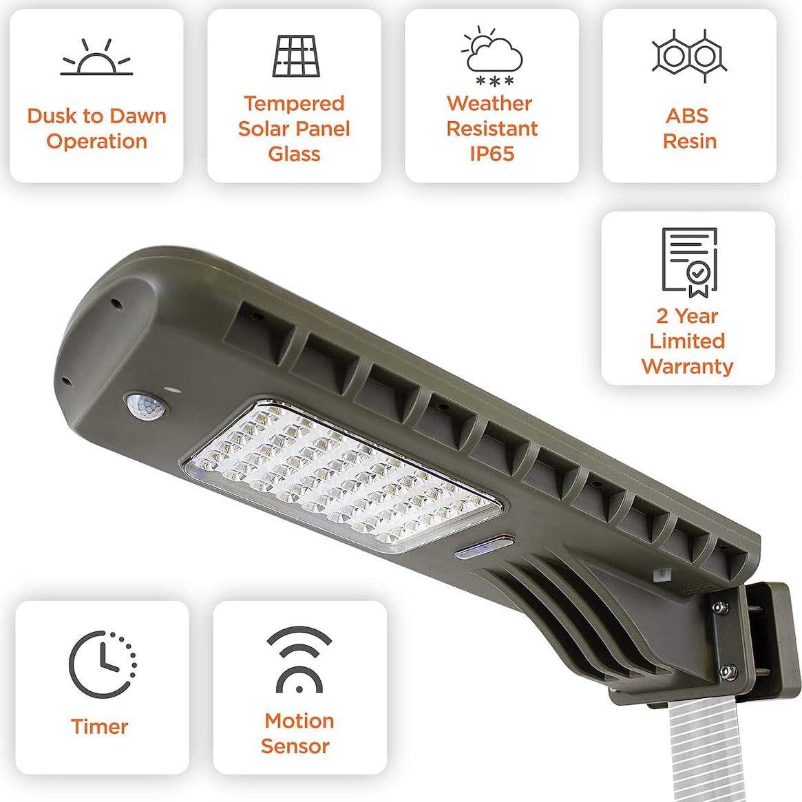 Luz Solar Exterior Gama Sonic 1620 Lúmenes con Sensor PIR