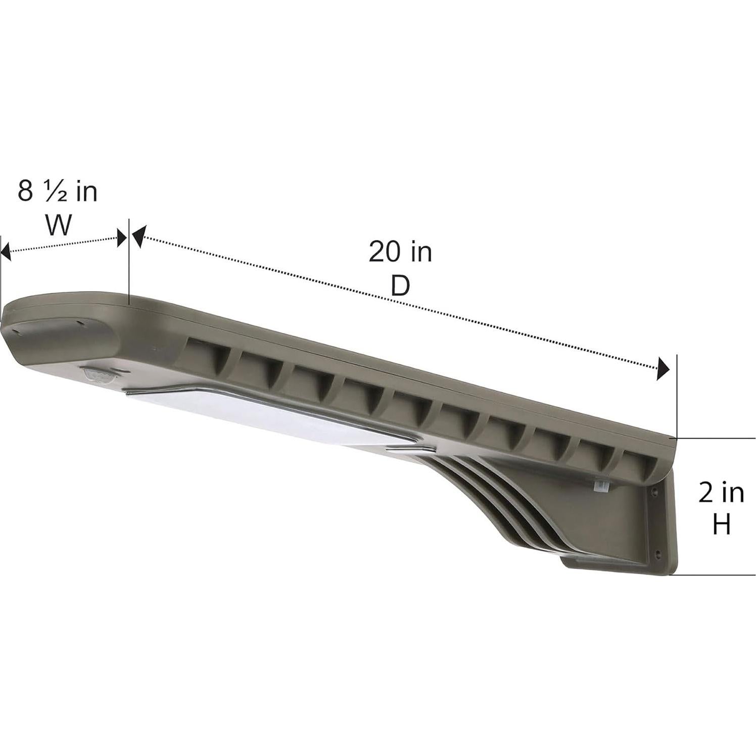 Luz Solar Exterior Gama Sonic 1620 Lúmenes con Sensor PIR