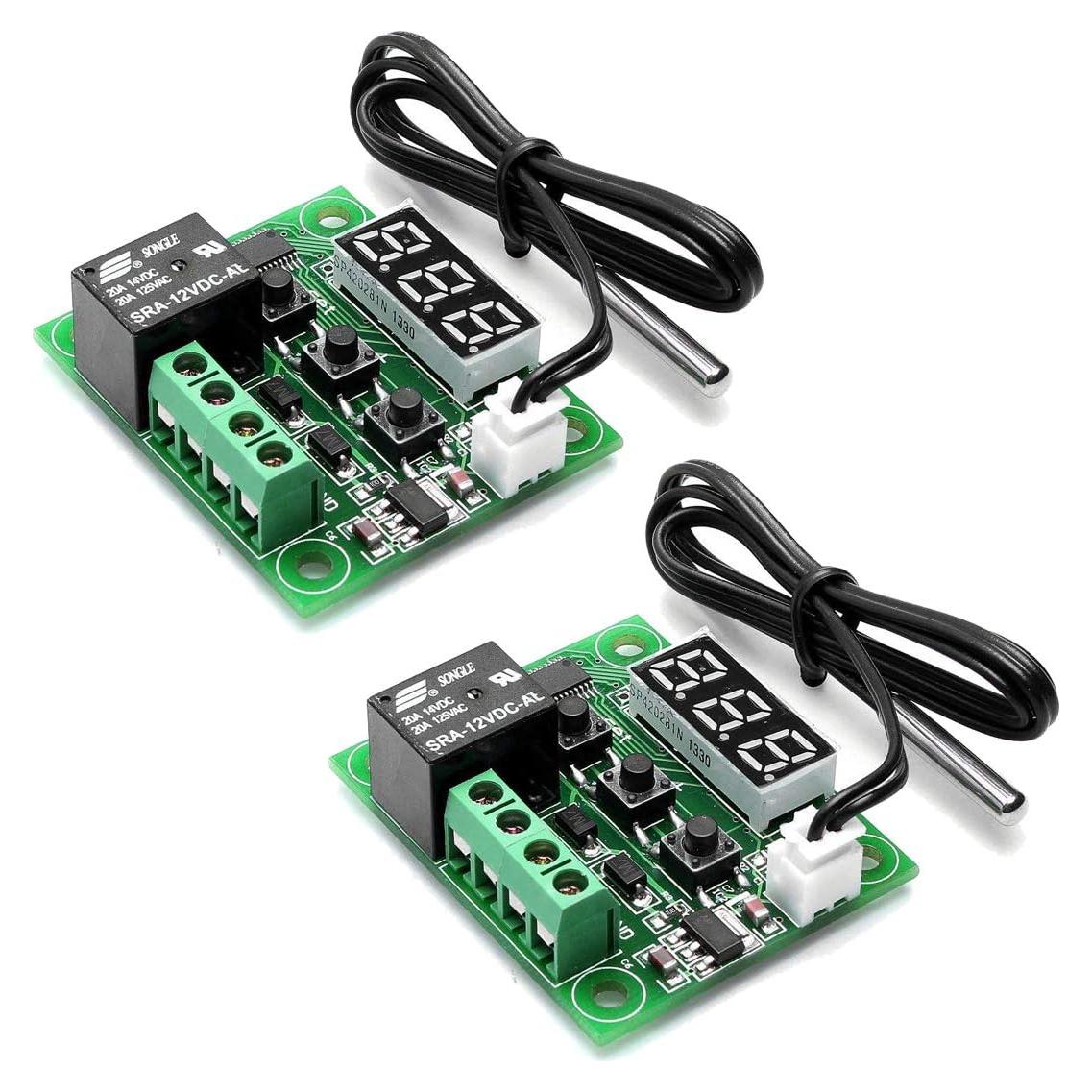 Termostato Digital HiLetgo W1209 12V Control Temperatura -50 a 110°C