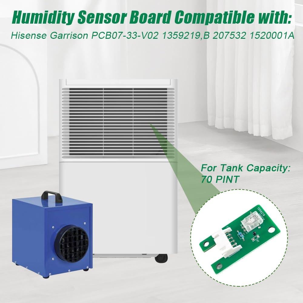 Placa Sensor de Humedad FUZIDDN para Deshumidificadores 70 Ptas