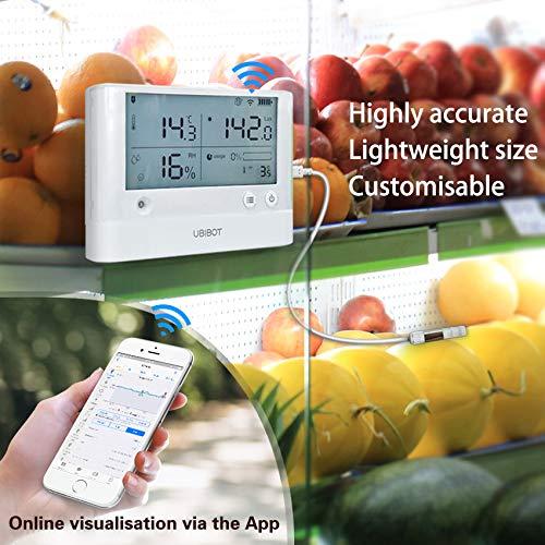 Sonda Externa UbiBot TH30S-B Temperatura y Humedad -40 a 80°C