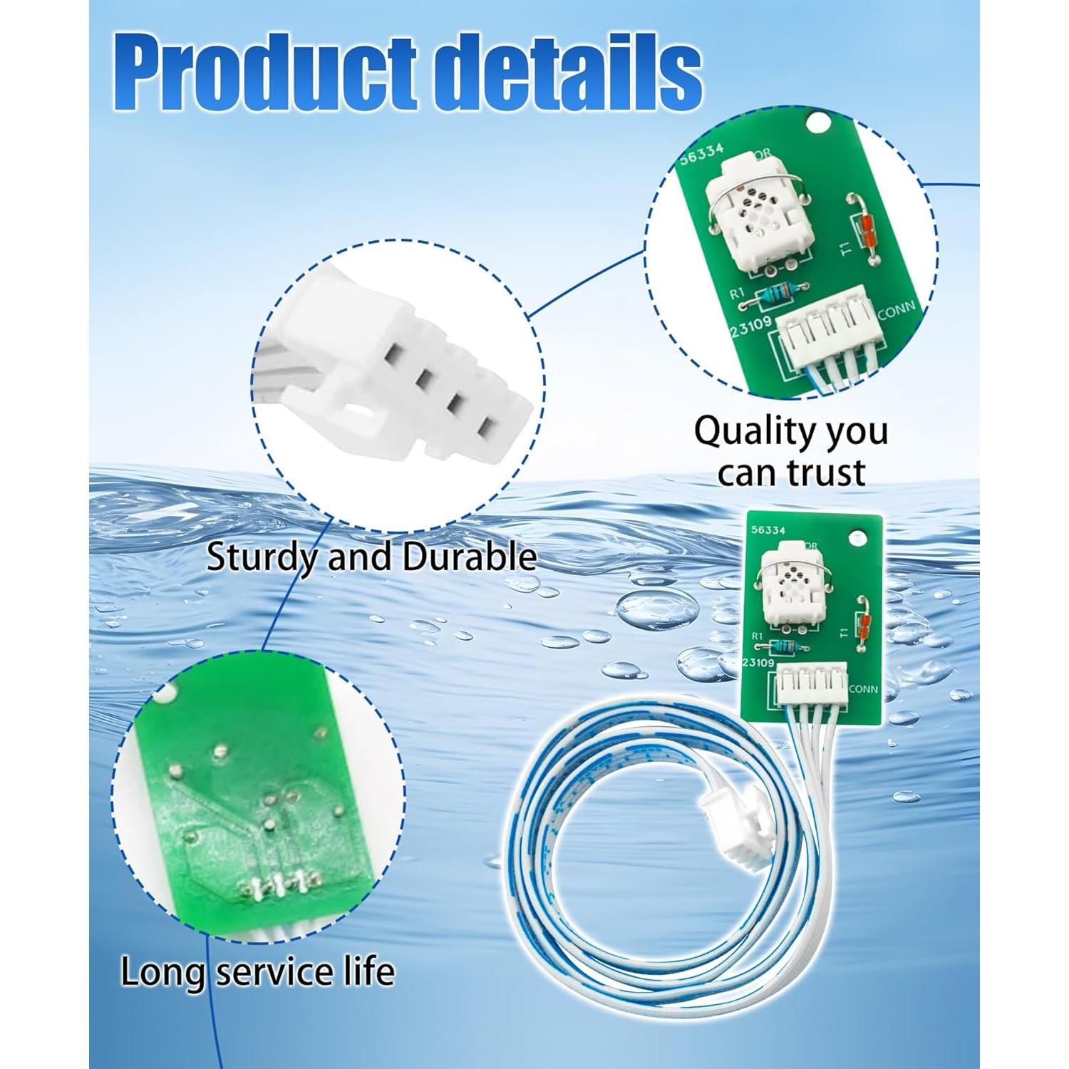 Sensor de Humedad GIBACAD Compatible Deshumidificador Whirlpool 70 P