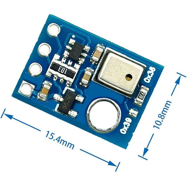 Módulo Sensor Temperatura y Humedad AHT10 DAOKI 2 Pcs I2C