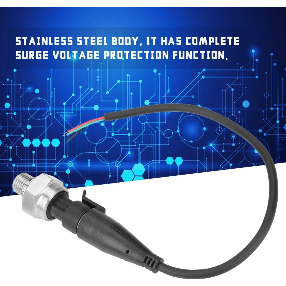 Sensor de Presión G1/4 Walfront 0-80 PSI Acero Inoxidable