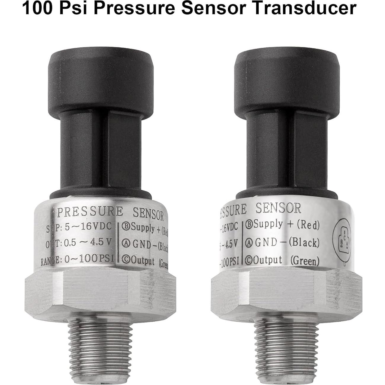 Transductor de Presión de Combustible Ronybuy 0-100 Psi NPT