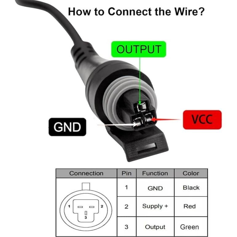 Transductor de Presión de Combustible Ronybuy 0-100 Psi NPT