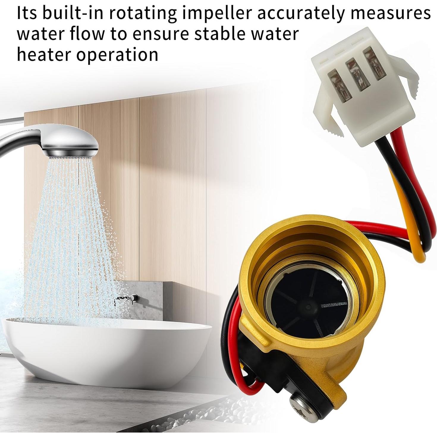 Sensor de Flujo de Agua Girard 2GWH-24 GSWH-2 Repuesto