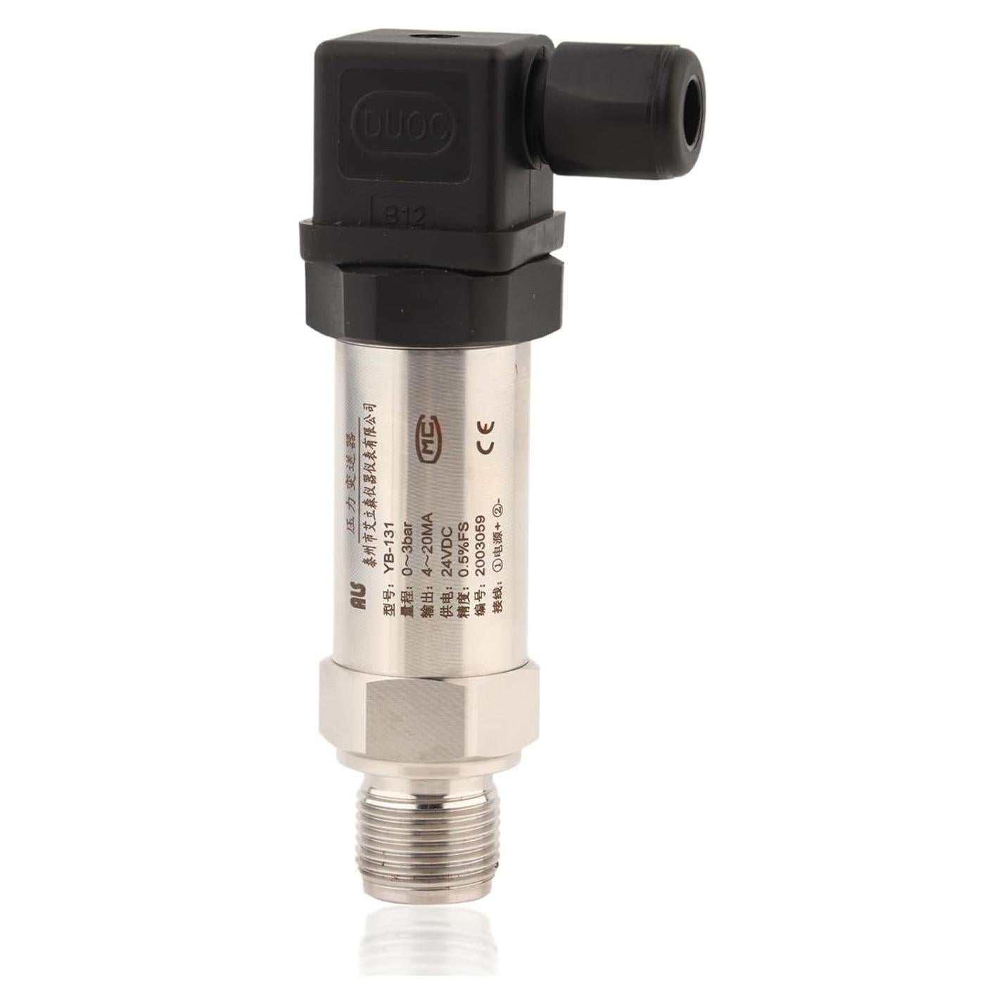 Sensor de Presión 24VDC Jwthee 0-3bar Acero Inoxidable