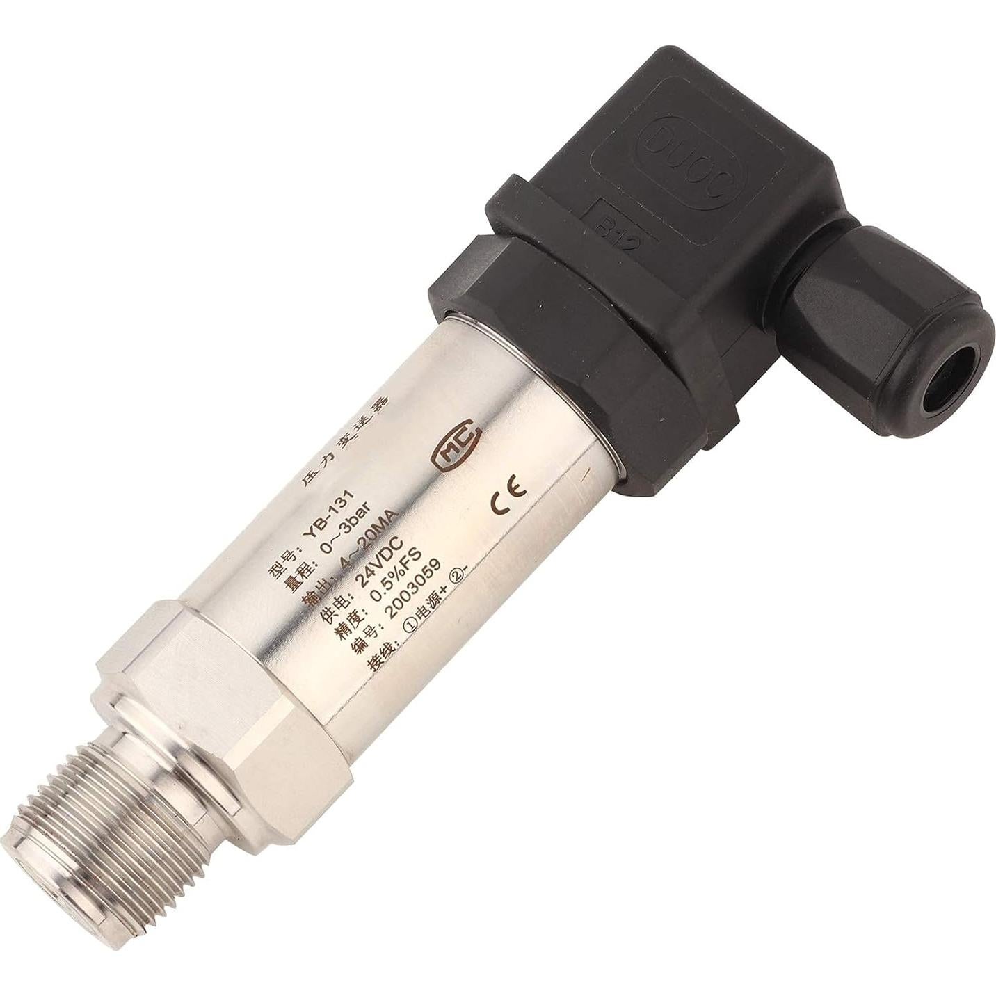 Sensor de Presión 24VDC Jwthee 0-3bar Acero Inoxidable