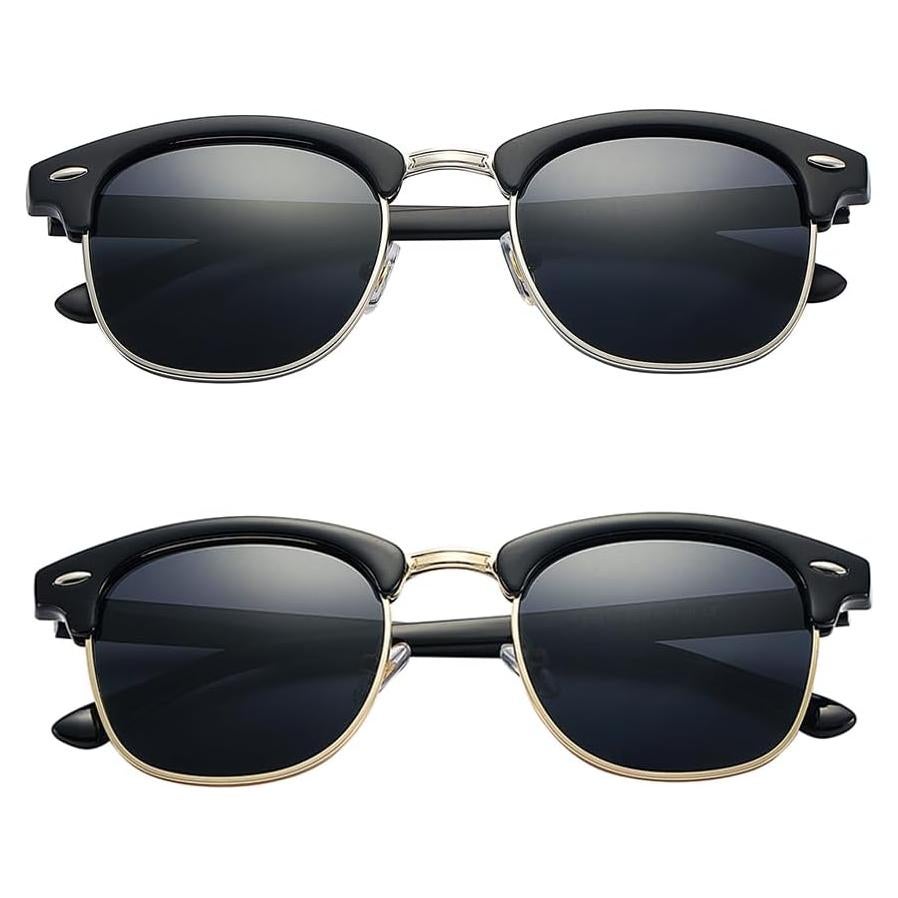 Gafas de sol polarizadas Pro Acme UV 400 unisex semi-rimless