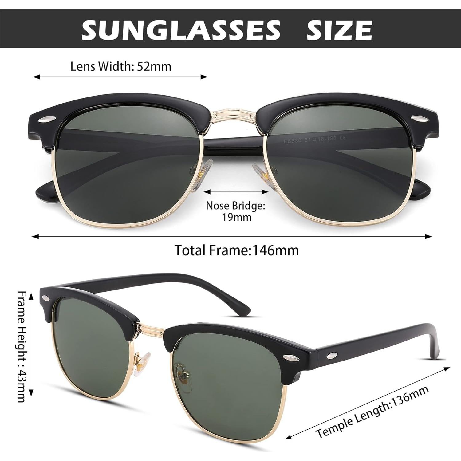 Gafas de sol polarizadas Pro Acme UV 400 Unisex 2 piezas