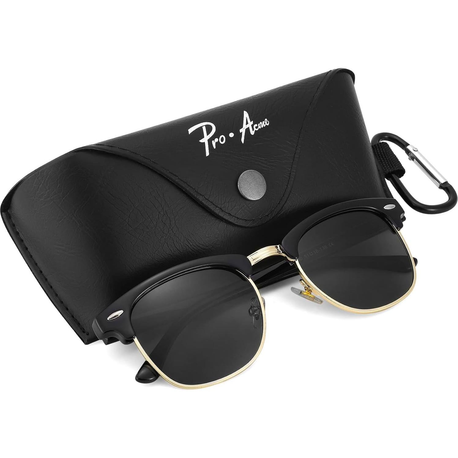Gafas de sol polarizadas Pro Acme UV 400 unisex con estuche