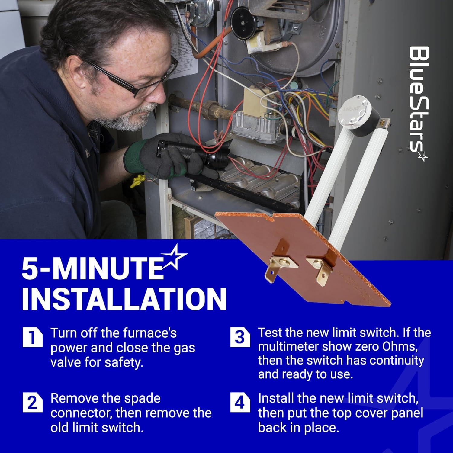 Interruptor de Límite 87F16 BlueStars para Hornos Lennox