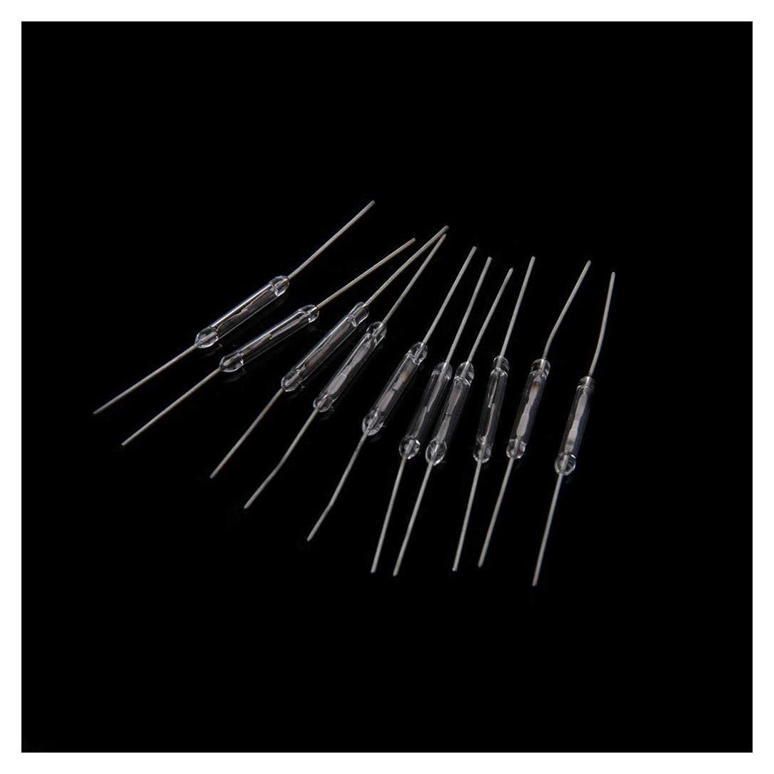 Interruptor Reed Normalmente Abierto Asukohu 14x2mm 10 Pcs