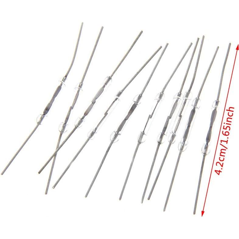 Interruptor Reed Normalmente Abierto Asukohu 14x2mm 10 Pcs