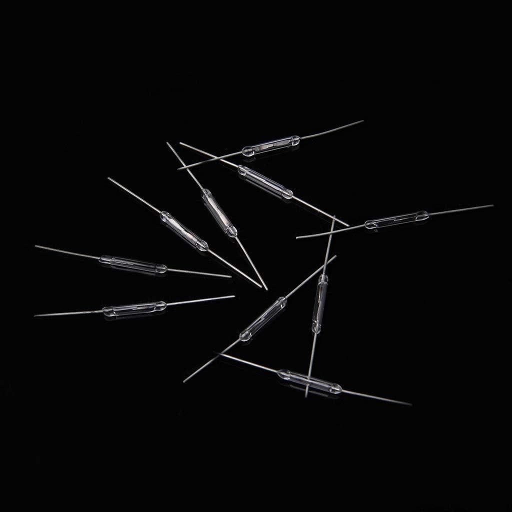 Interruptor Reed Normalmente Abierto Asukohu 14x2mm 10 Pcs