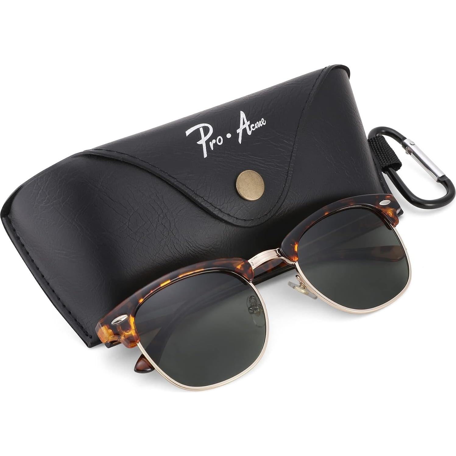 Gafas de sol polarizadas Pro Acme UV 400 unisex semi-rimless