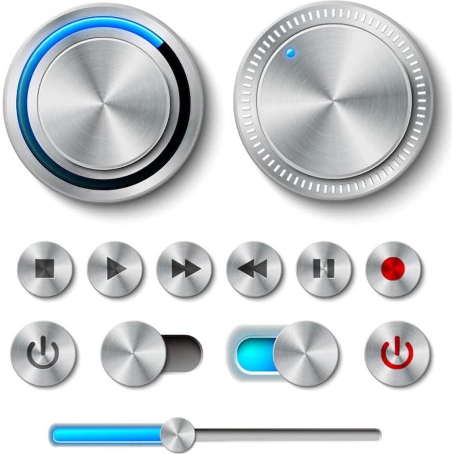 Interruptores de Botón Momentáneo Lhazemu 8PCS 12mm IP65