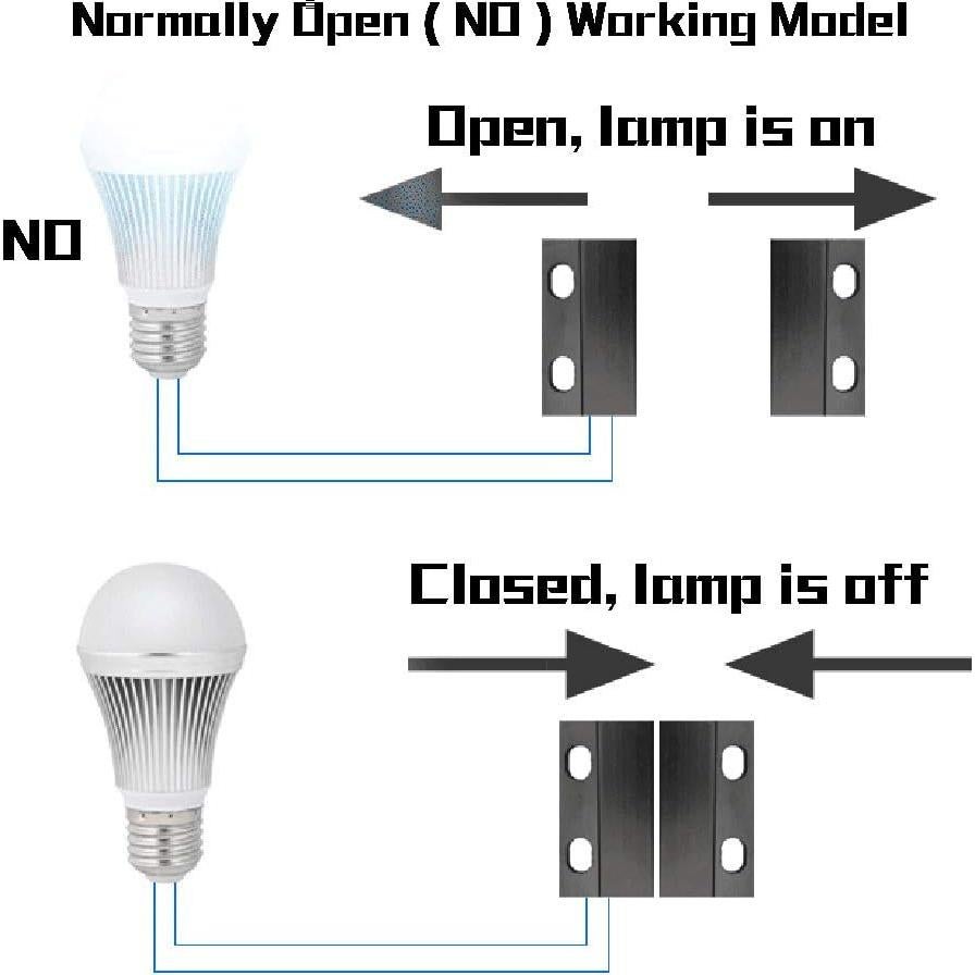 Interruptor Reed Magnético Bstinay 220V Normalmente Abierto