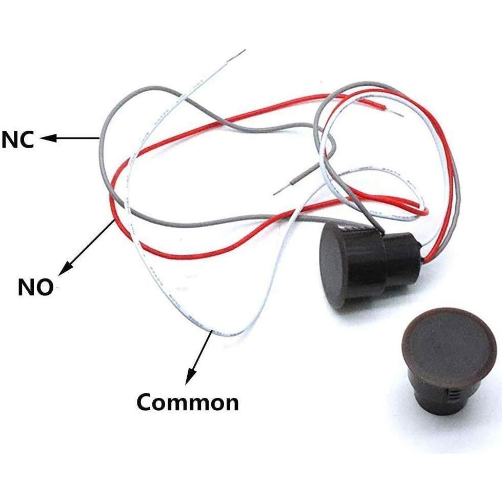 Interruptor Magnético Recesado BNYZWOT RC-36 para Alarma - 5 Juegos