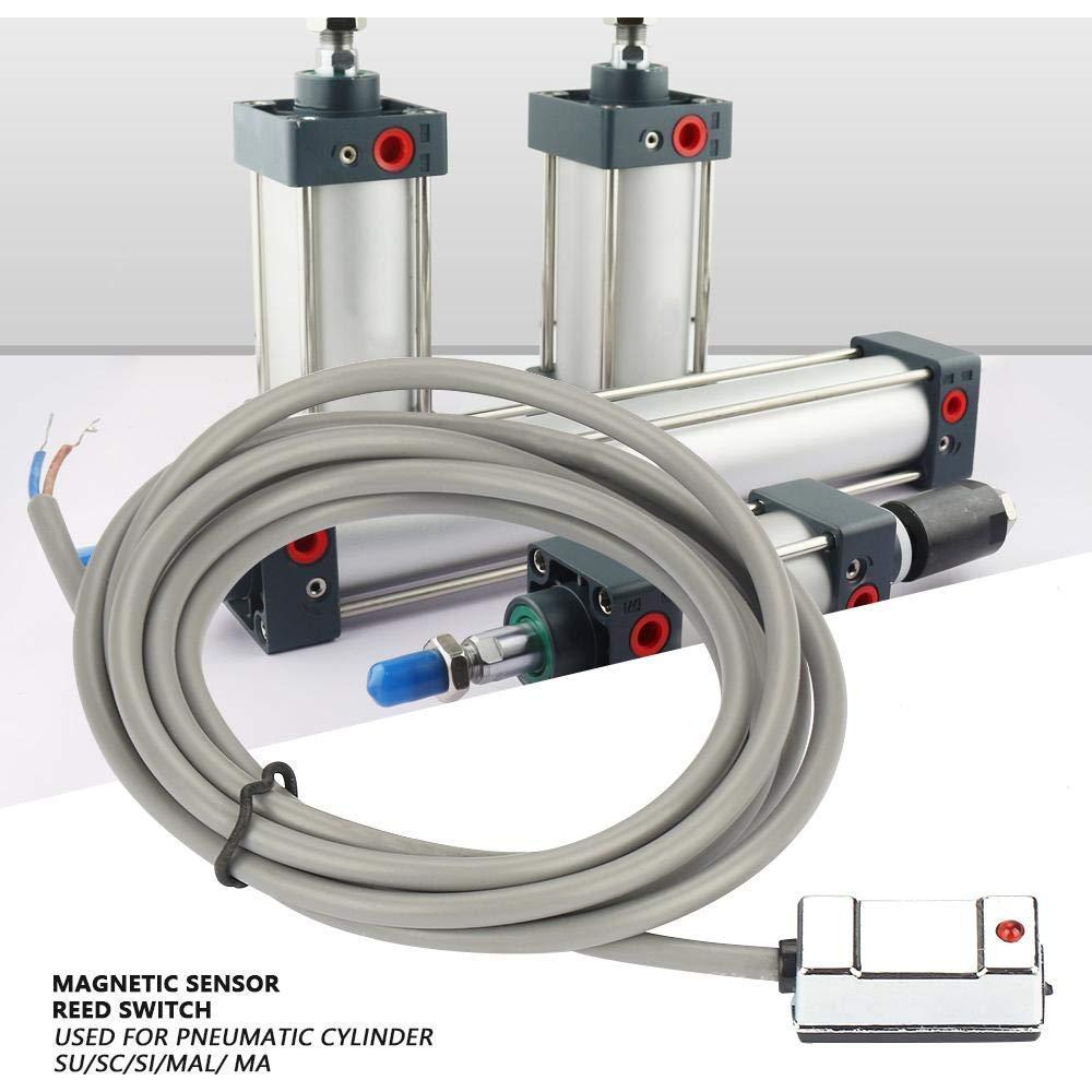 Sensor de Interruptor Cilíndrico Hyuduo CS1-U 5-240V AC/DC