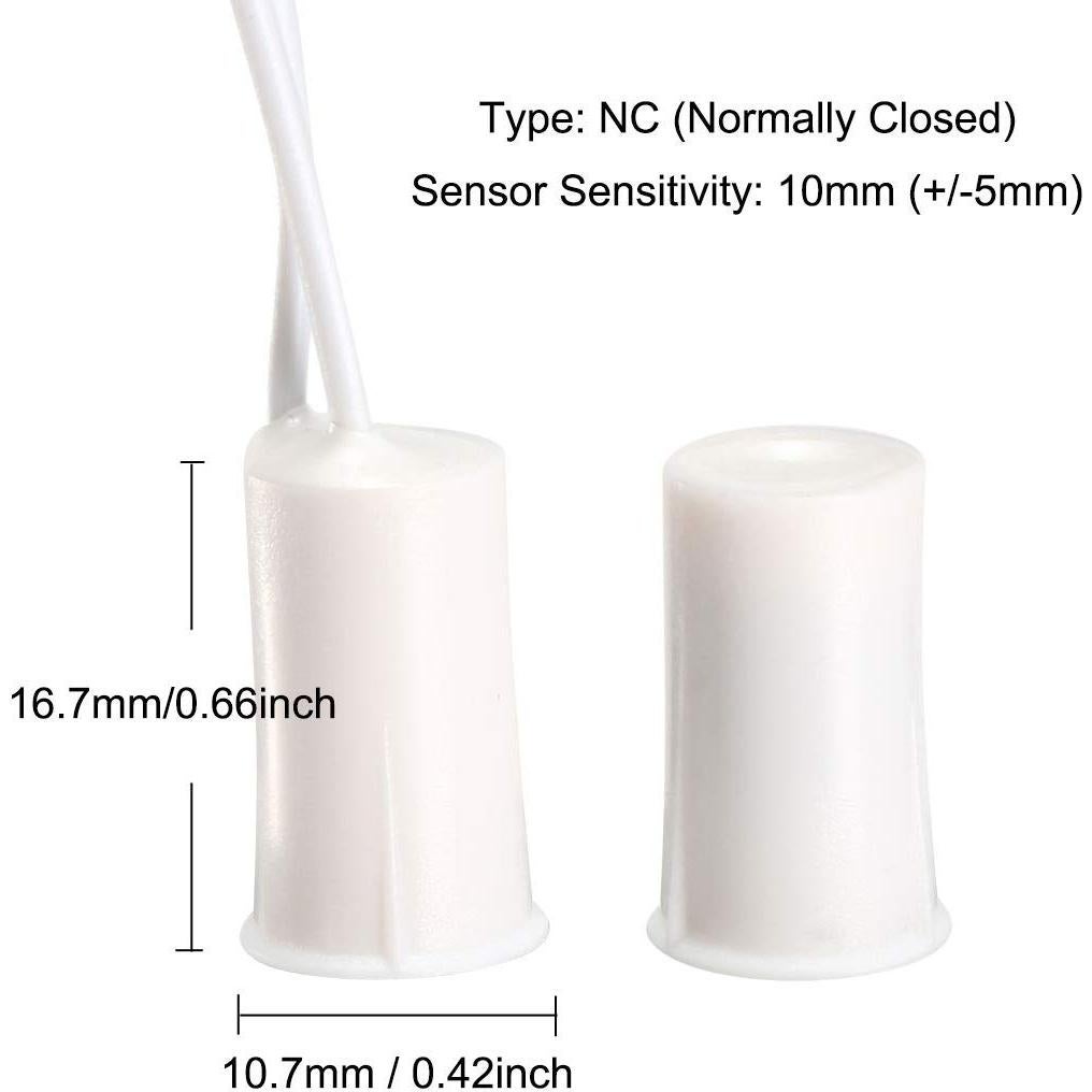 Sensor de Contacto Magnético NC RC-33 VictorsHome 5 Pcs