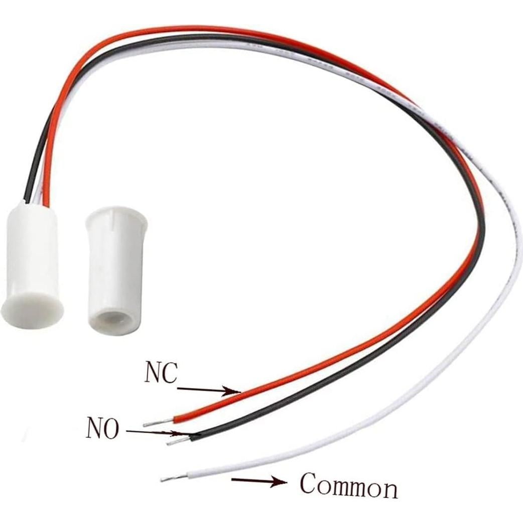 Interruptor Magnético RC-35 NC/NO para Alarma de Puerta